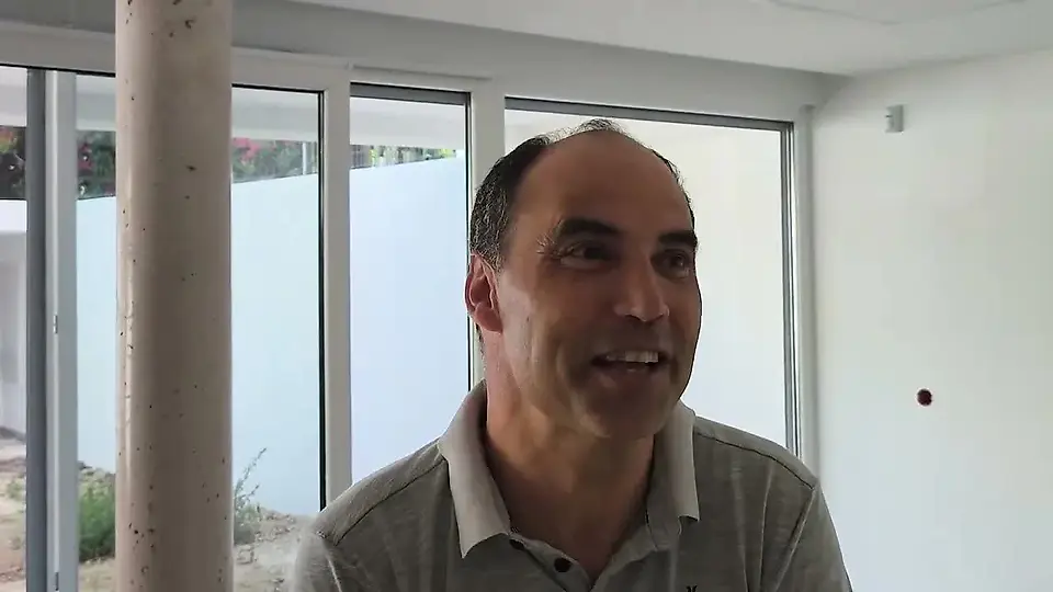 Nuno Machado fala sobre a sua obra: construção de moradias